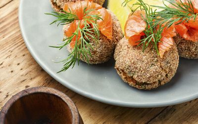 Polpette di salmone e quinoa