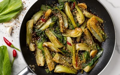 Pak Choi saltato in padella